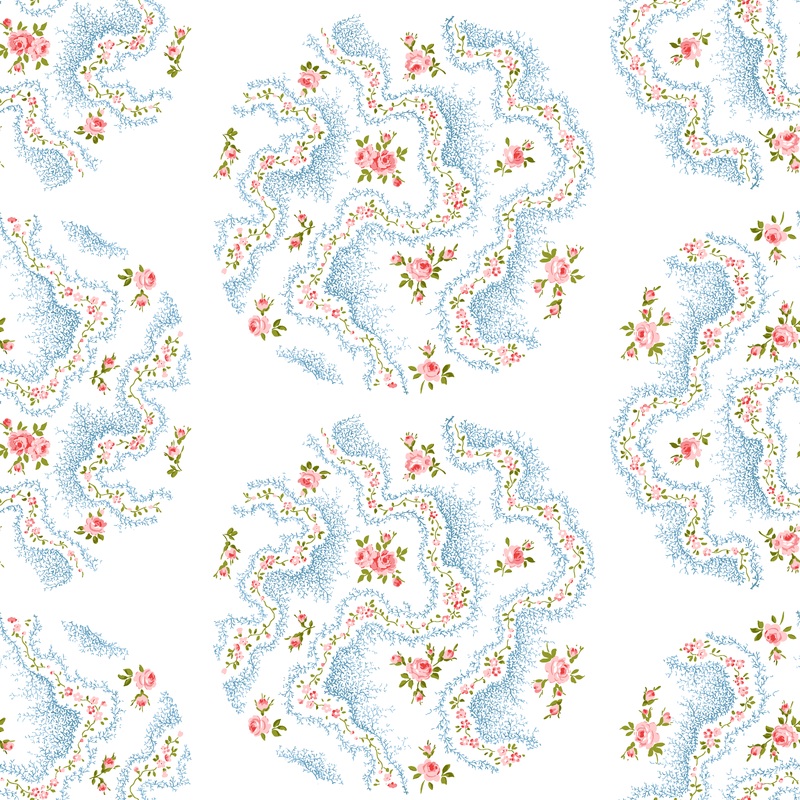 Zelie on Heritage Fabric