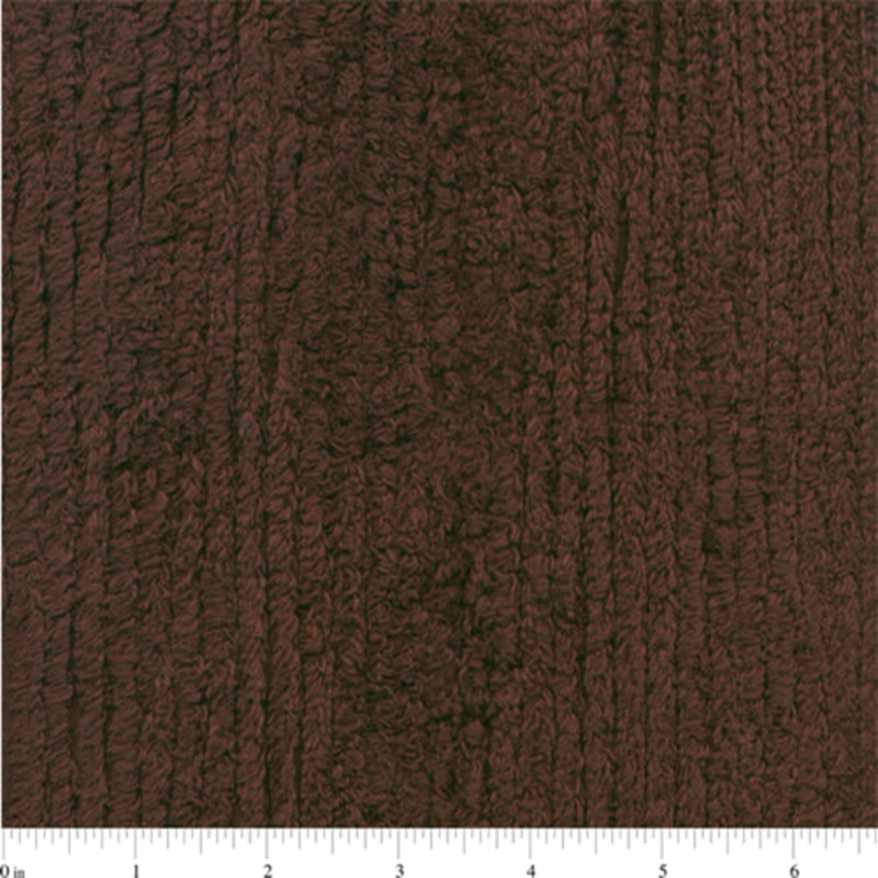 2 1/4 YD PC-Chocolate Cotton Chenille Fabric - Reorderable