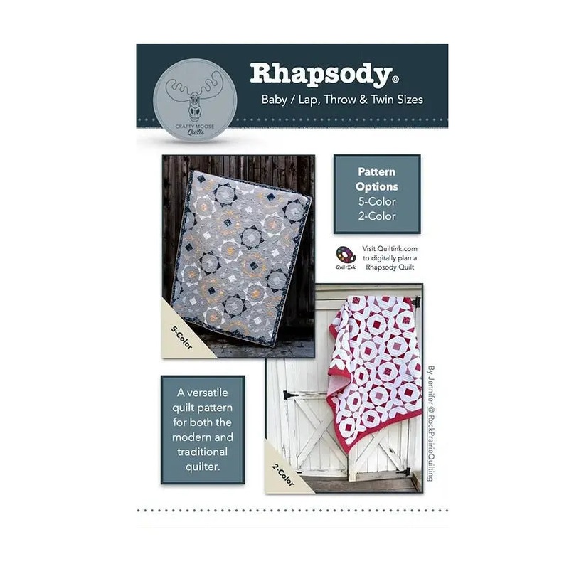 Rhapsody Printed Book Pattern