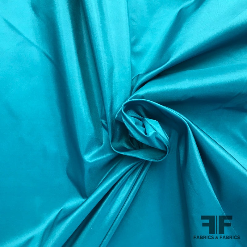 Solid Silk Taffeta - Teal