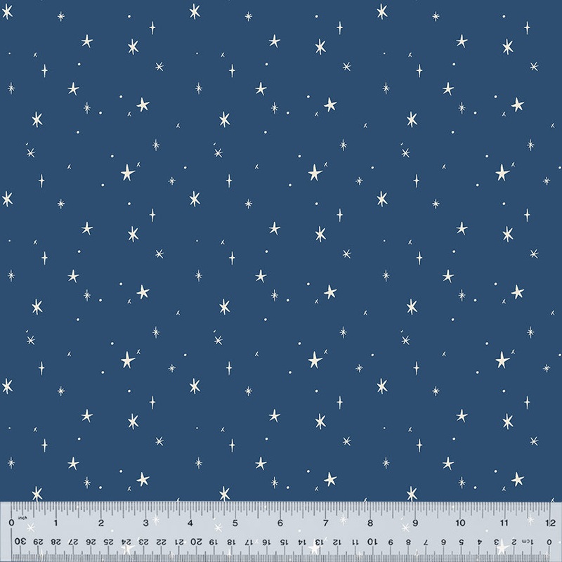 Sweet Abigail Tessie Fay 53468-2 Navy Starlight Cotton
