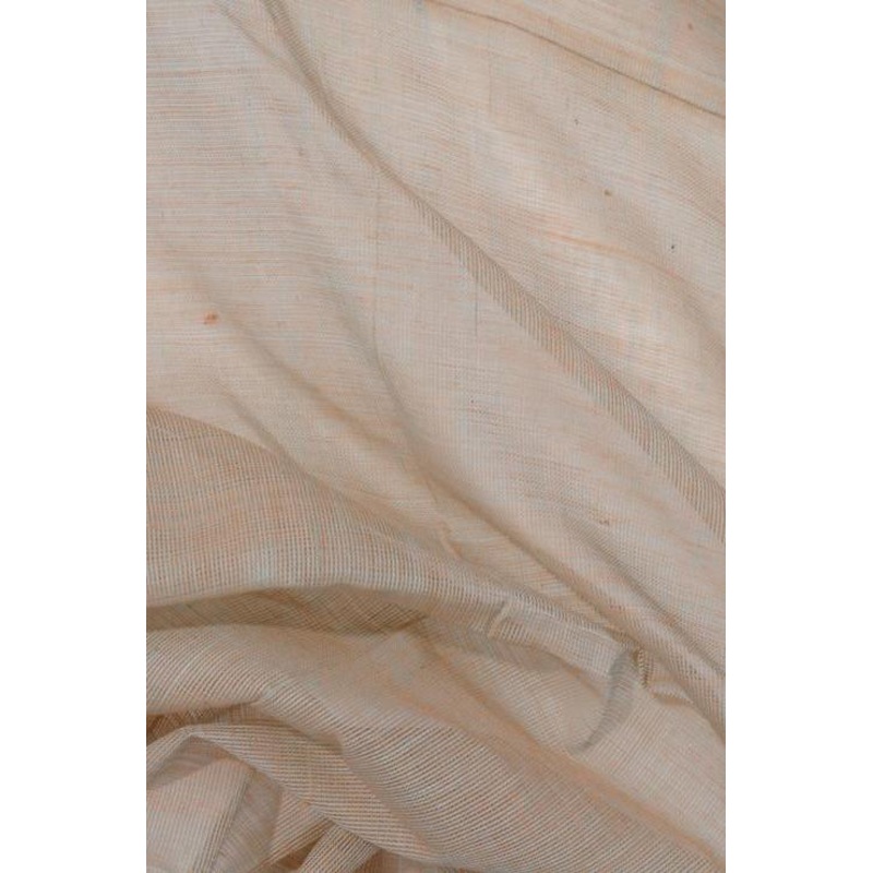 Aqua Orange Cotton Voile Fabric