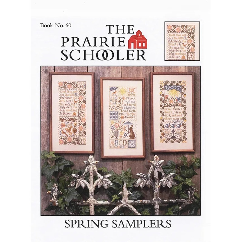 The Prairie Schooler - Cross Stitch Pattern - Spring Samplers - Book No. 60