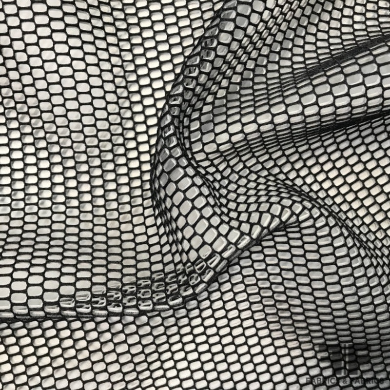 Reversible Spacer Mesh - Black/White