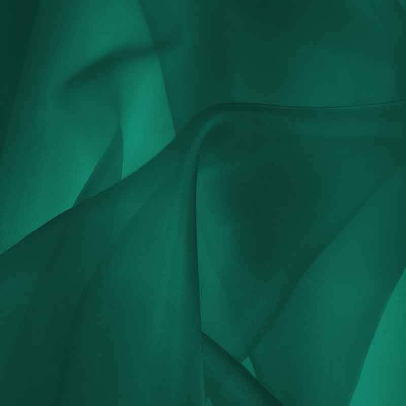 Silk Organza - Deep Teal
