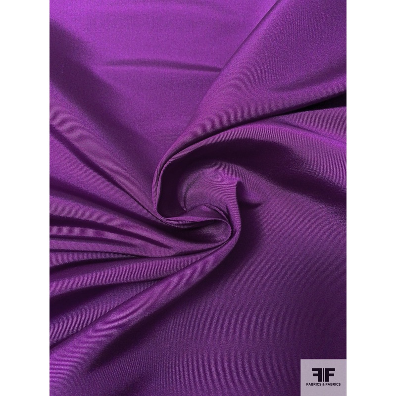Solid Silk Faille - Purple Violet