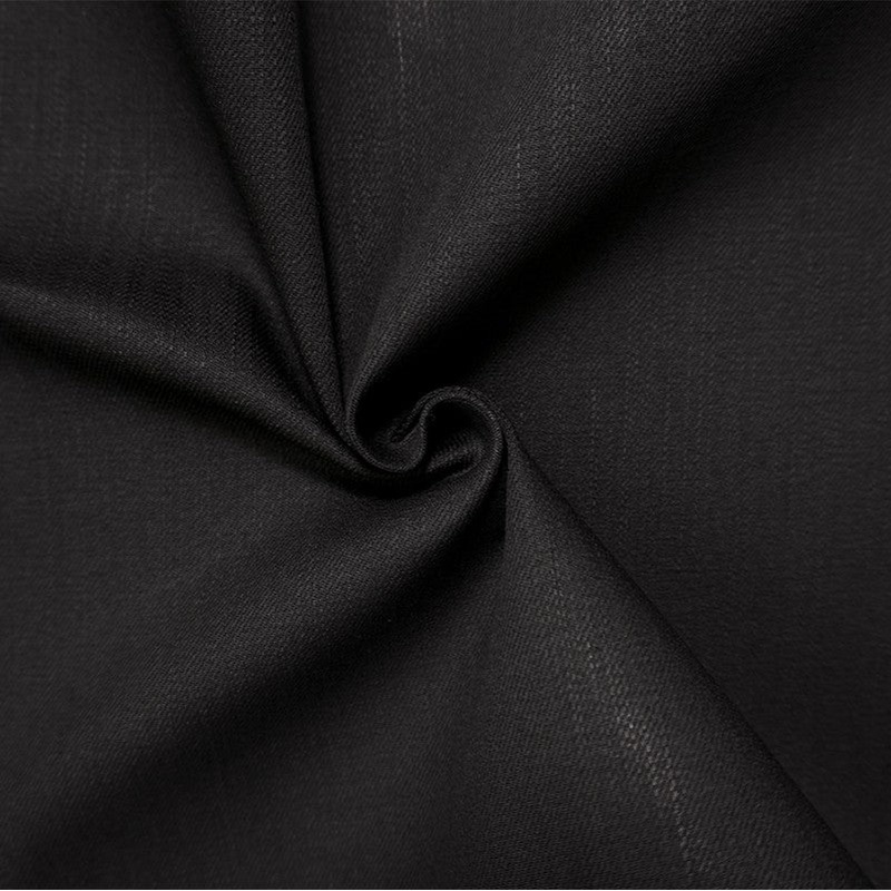 Black 11.75 oz Famous Denim Co. Cotton Blend Stretch Denim Fabric
