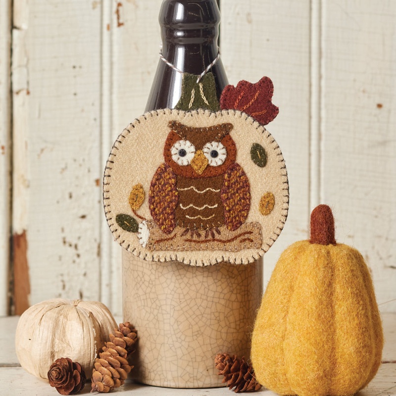 Hootie on Pumpkin Ornament