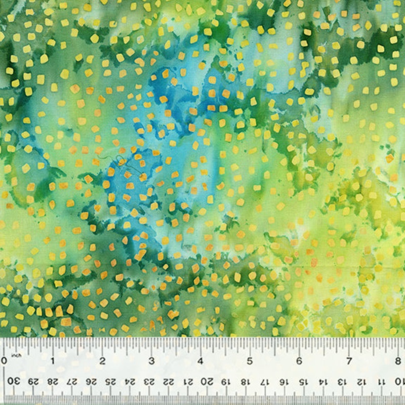Sparkle & Shine Natalie Barnes 719Q-12 Field of Daisies Sparkle & Shine Batik Cotton
