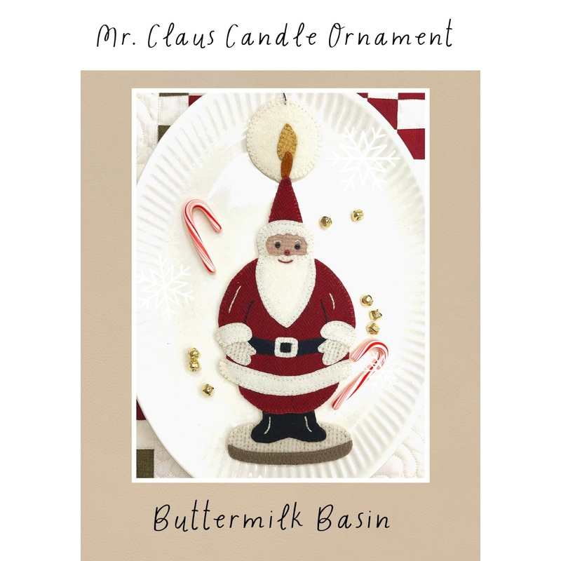 Mr. Claus Candle Ornament