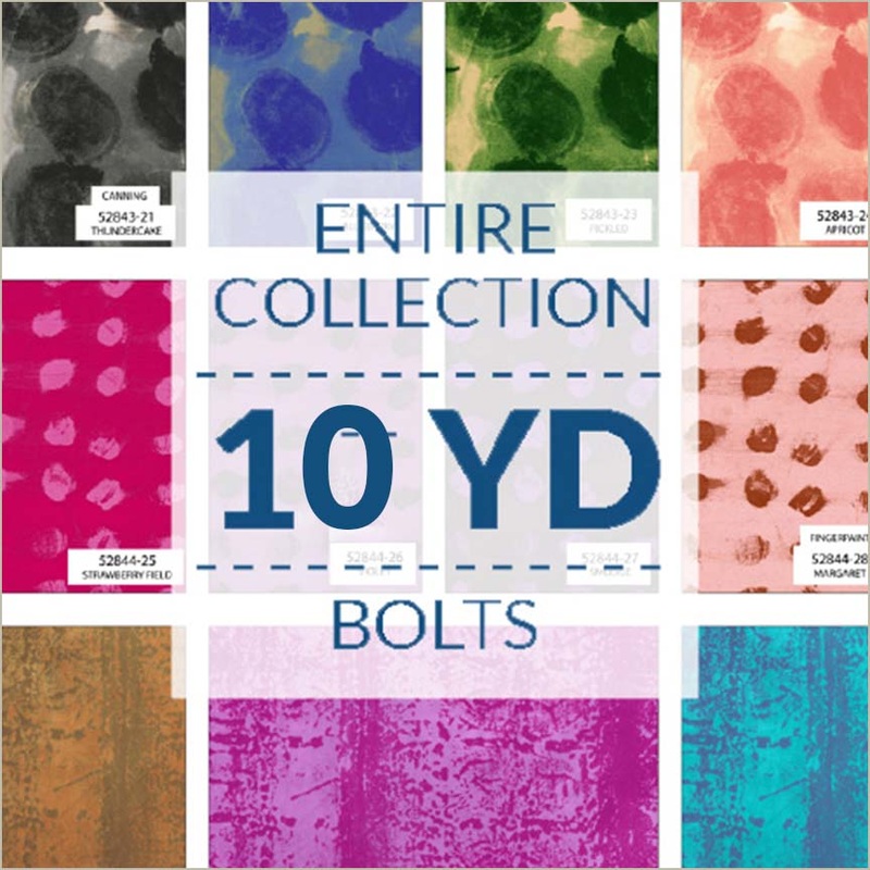 Random Thoughts Marcia Derse RAND10YD-X Multi 10Yd Assortment High Density Cotton