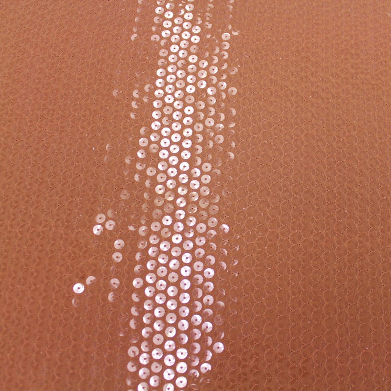 Sequins on Silk - Baby Pink