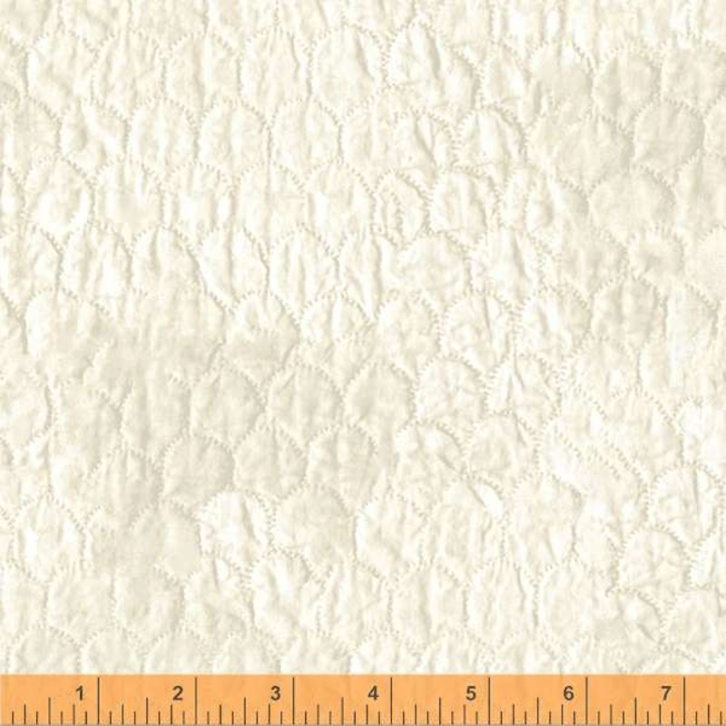 Bedford Mary Koval 53151-1 Antique White Quilted Cotton