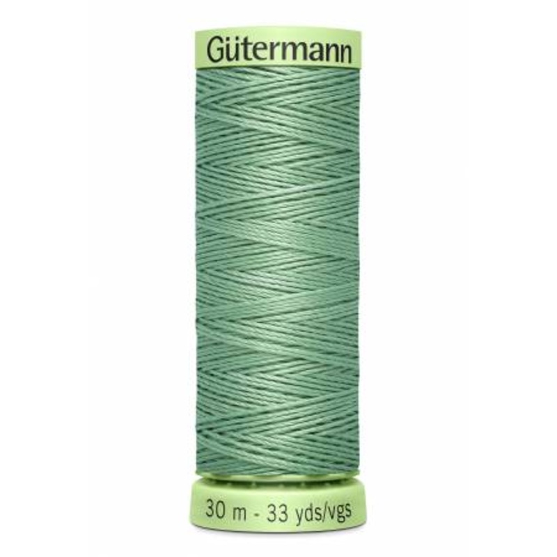 Gutermann - Heavy Duty Polyester Topstitching Thread 30m/33yds Willow Green - 724