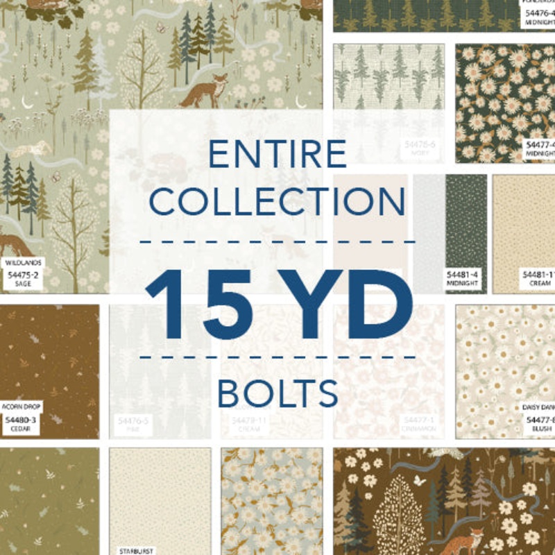 Willow Bend Cassandra Zaniboni 15YDWILL-X Multi 15Yd Assortment Cotton