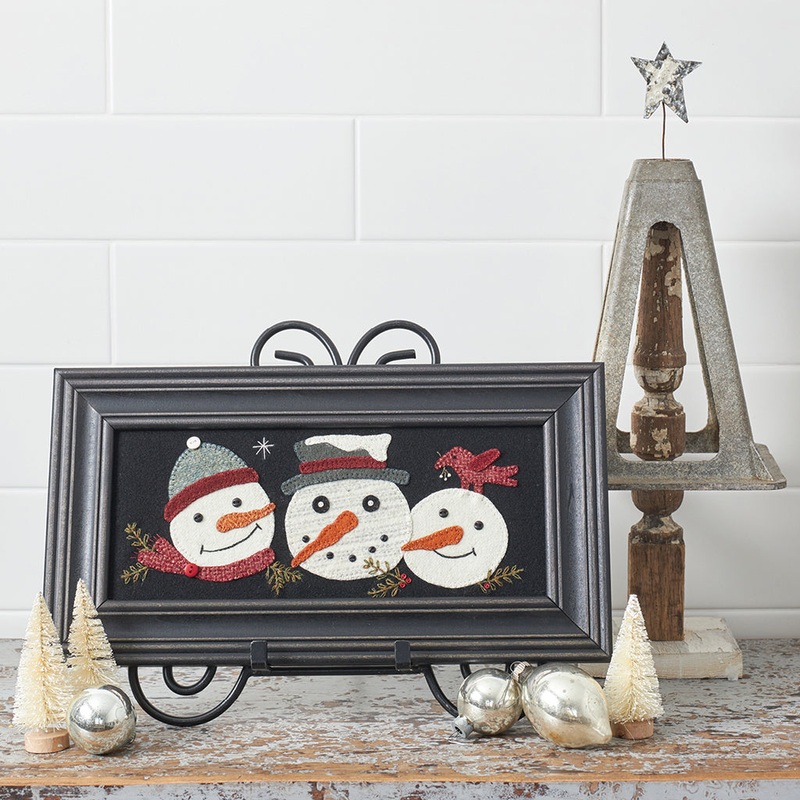 3 Snowman Heads