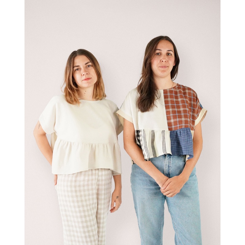 Matchy Matchy Sewing Club, Wave Float Top, Digital PDF Pattern