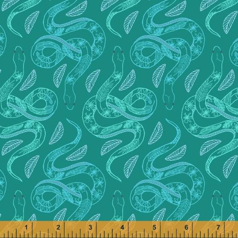 Tabanca Tamara Kate 52818-12 Dark Teal Mayaro Cotton