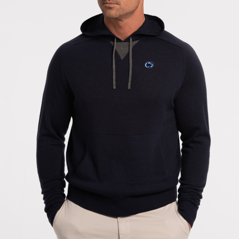 PENN STATE | FINN MERINO HOODIE | COLLEGIATE NAUTI HEATHER