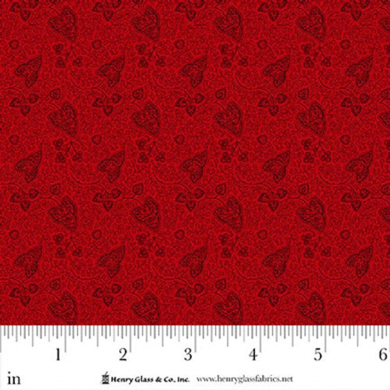 Santa's Coming to Town | Red Monotone Leaf 1975-88