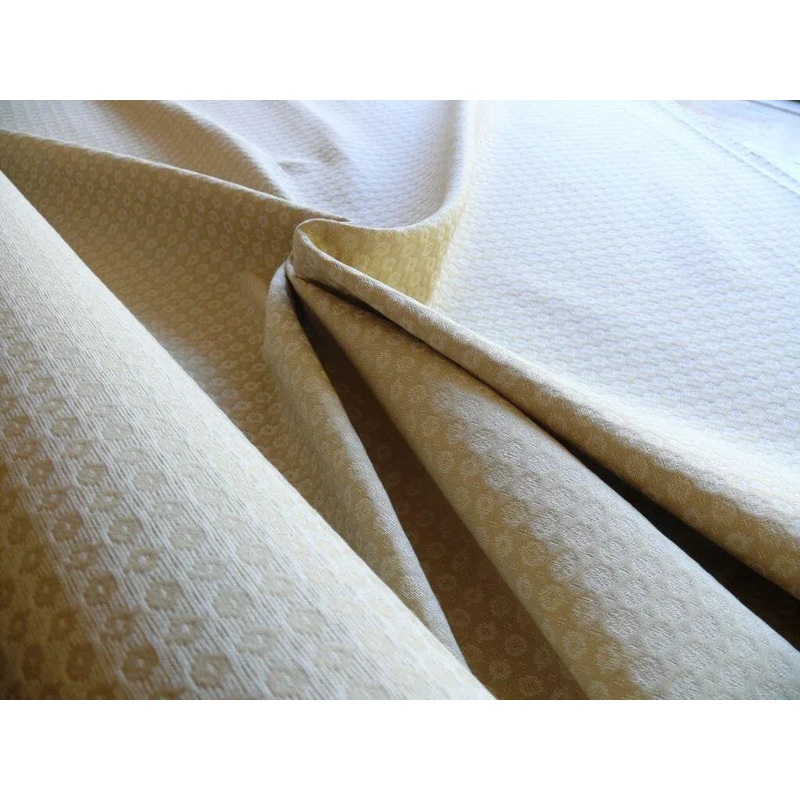 Scalamandre Matelasse Vienna 100% Cotton Sand White - By The Yard - MSRP USD 141/y