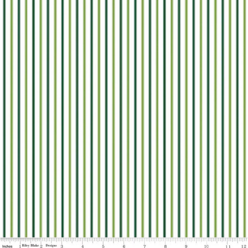 Seasonal Basics - Ticking Stripe St. Patrick's Day