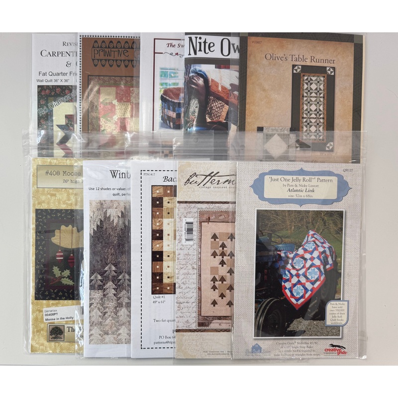10 Pattern Bundle - 3