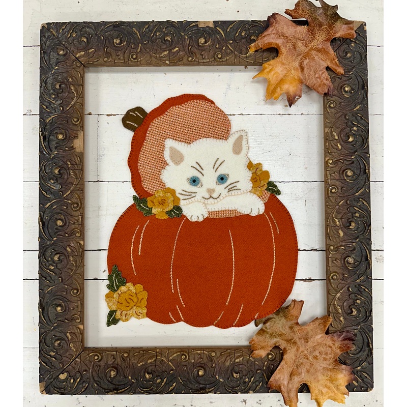 Kitty in Pumpkin