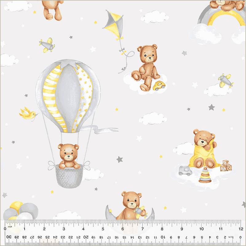 Sweet Dreams Whistler Studios 53871-1 Cloud Dreamland Cotton