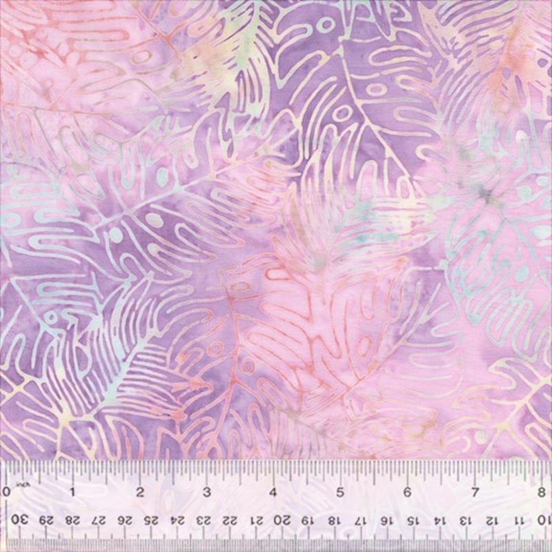 Taffy Anthology Fabrics 2950Q-X Sweet Treat Fall Leaves Batik Cotton