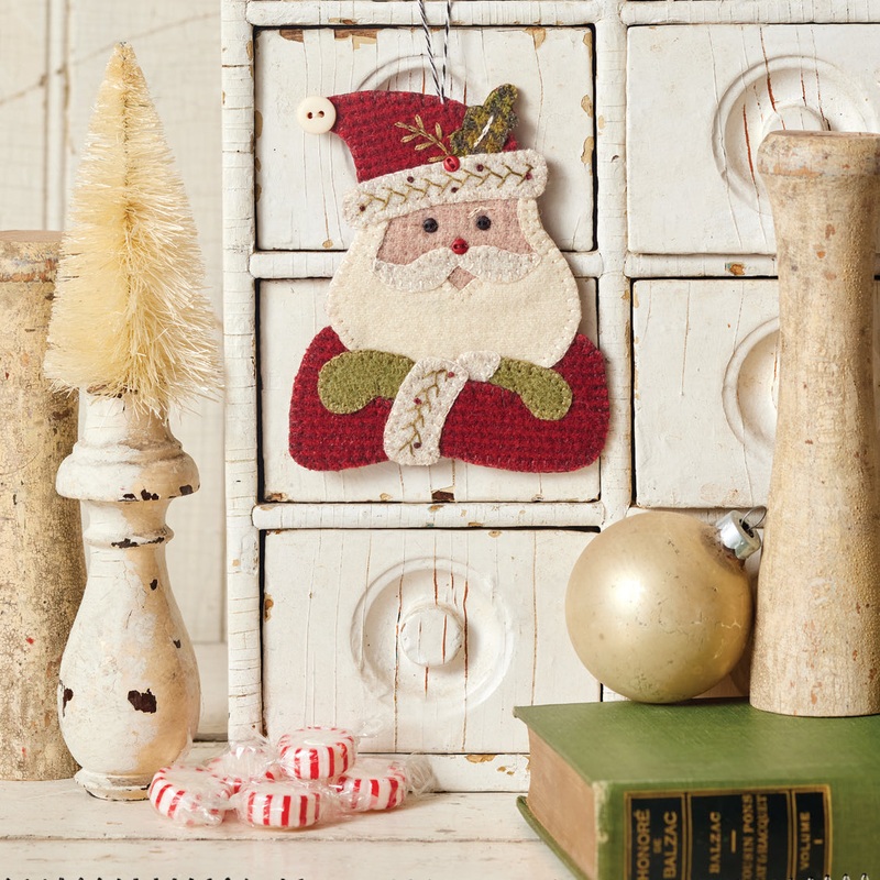 Santa's Making A List Ornament