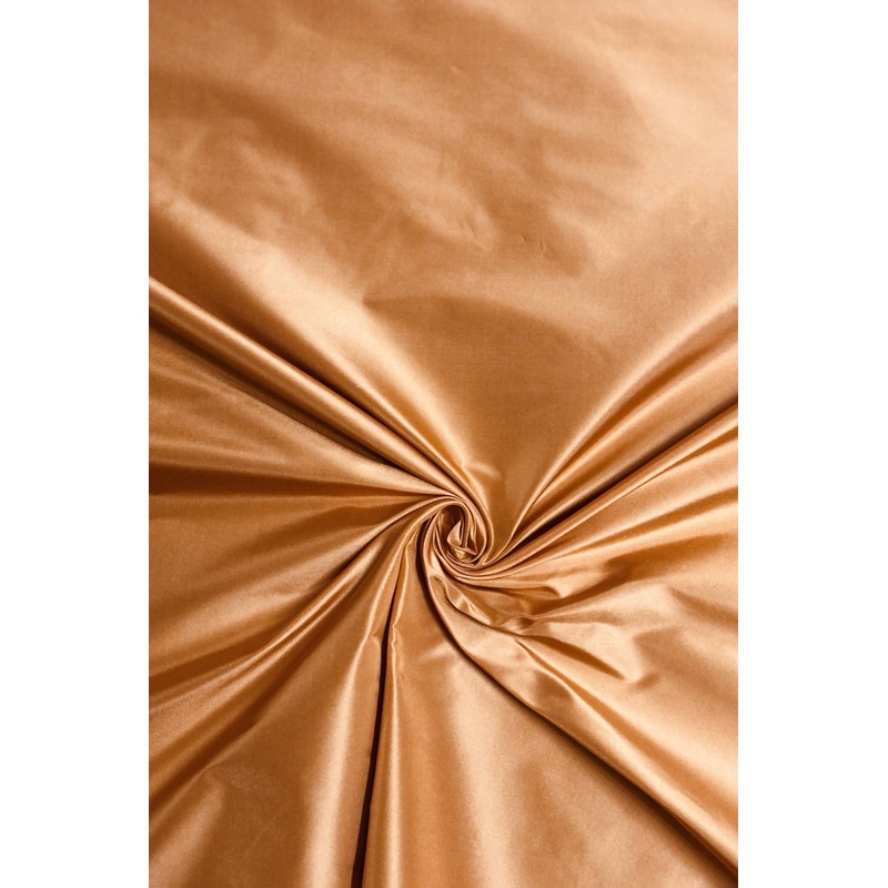 Sun Orange Taffeta Silk Fabric