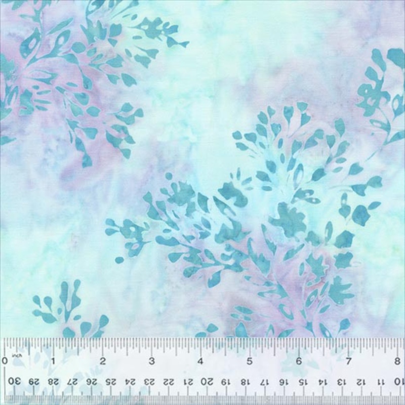 Taffy Anthology Fabrics 2961Q-X Mist Herbs Batik Cotton