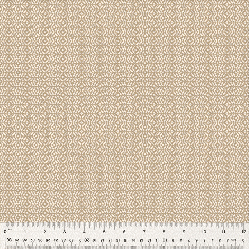 Petal and Purr Whistler Studios 54594-2 Taupe Scratch Board Cotton