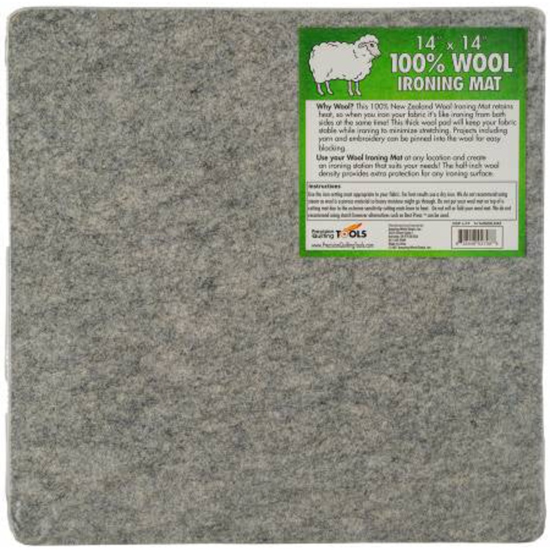 Wool Ironing Mat 14in x 14in