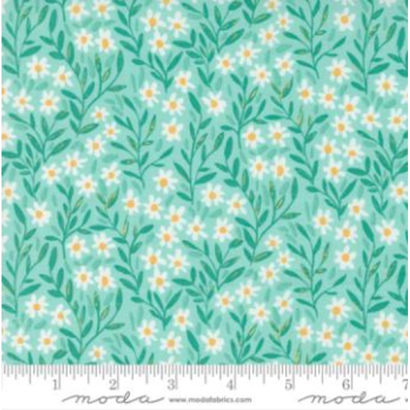 44" - Moda Fabrics Kindred - "Aqua" - 100% Cotton