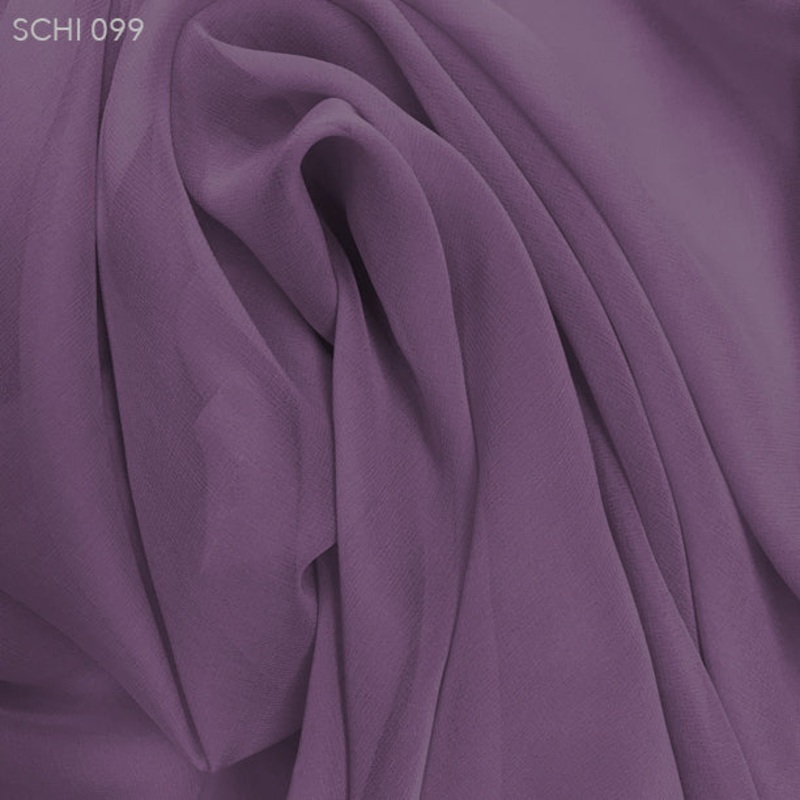 Silk Chiffon - Mulberry