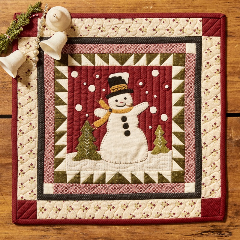 Vintage Frosty Wool & Cotton Quilt