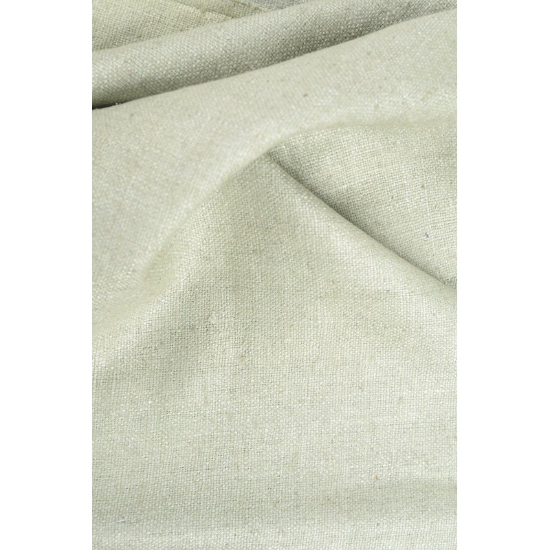 Sage Green Silk Linen (Matka) Fabric