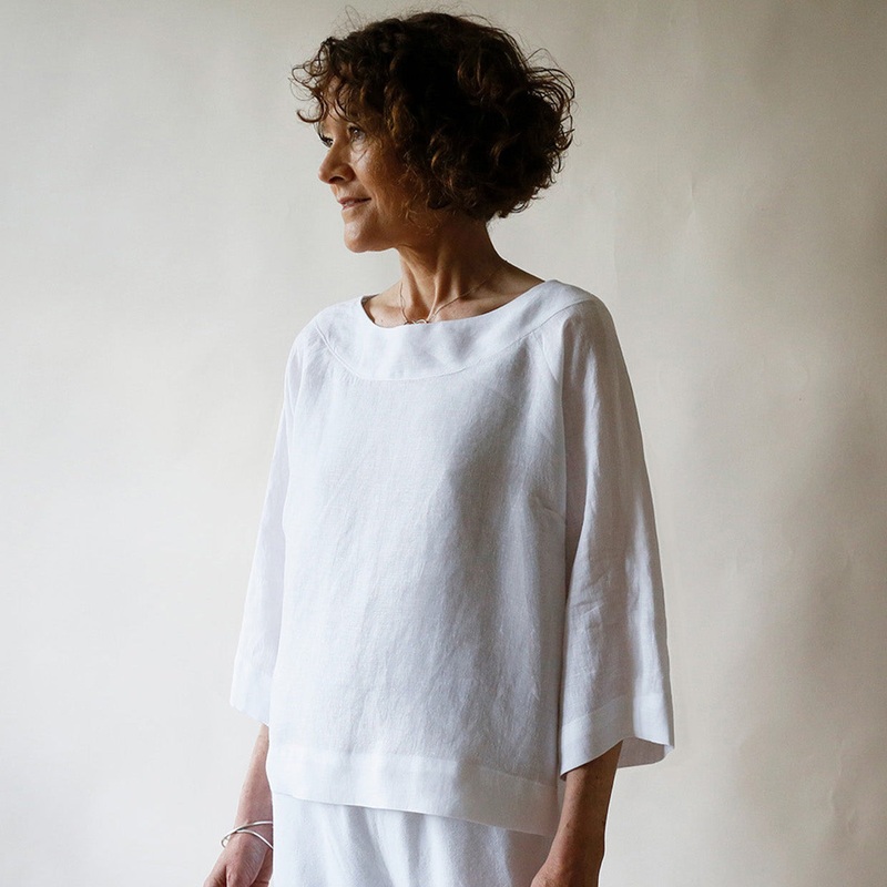 The Maker's Atelier 61.25, The Boat Neck Top