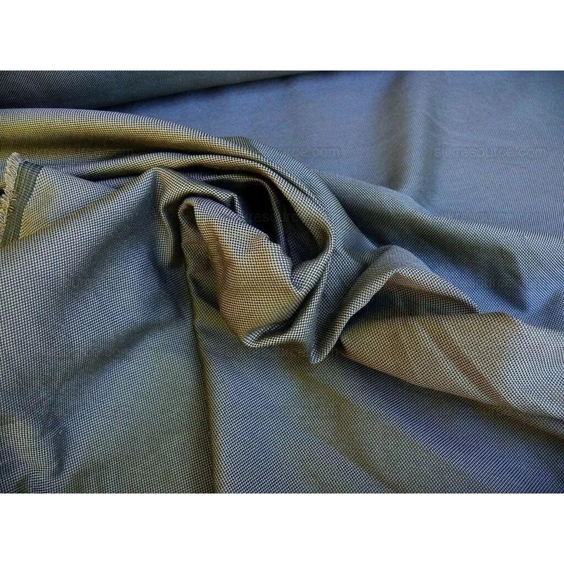 Fabricut "silk Canvas" Heavy Texture Black & Gold Texture #1291