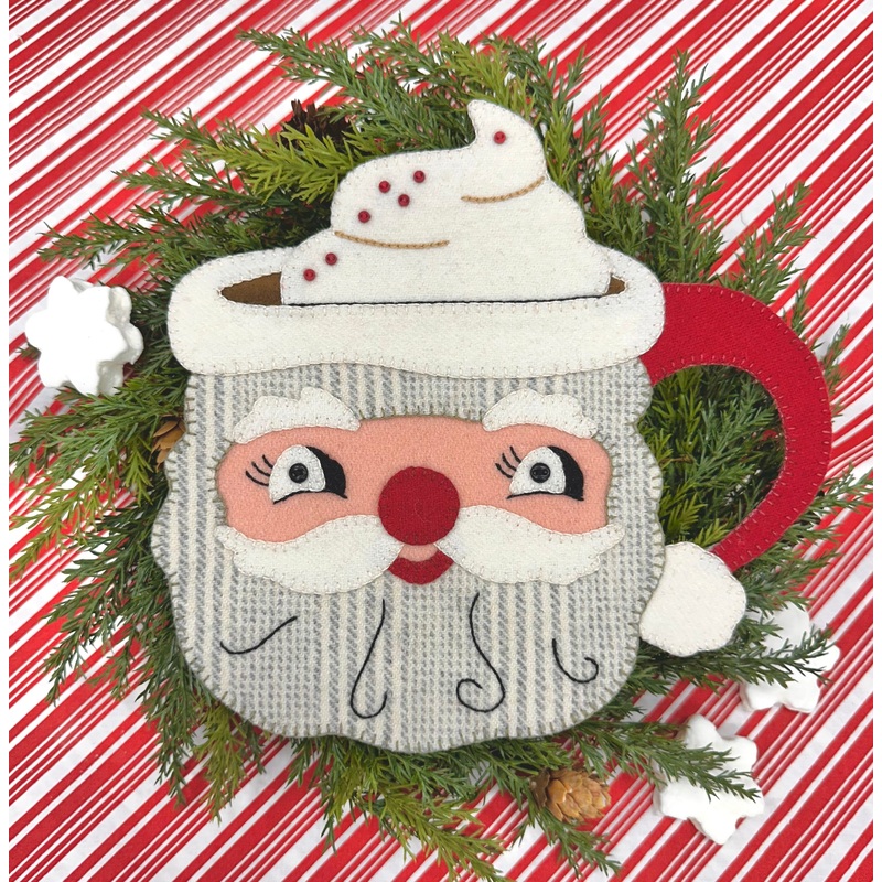 Santa Cocoa Mug & Cream
