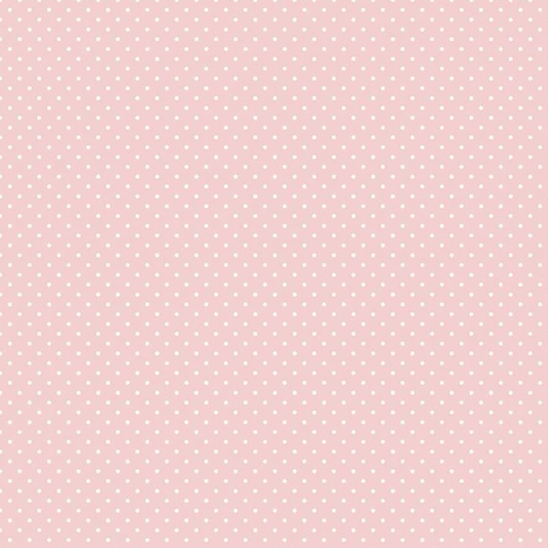 Swiss Dot on Pink