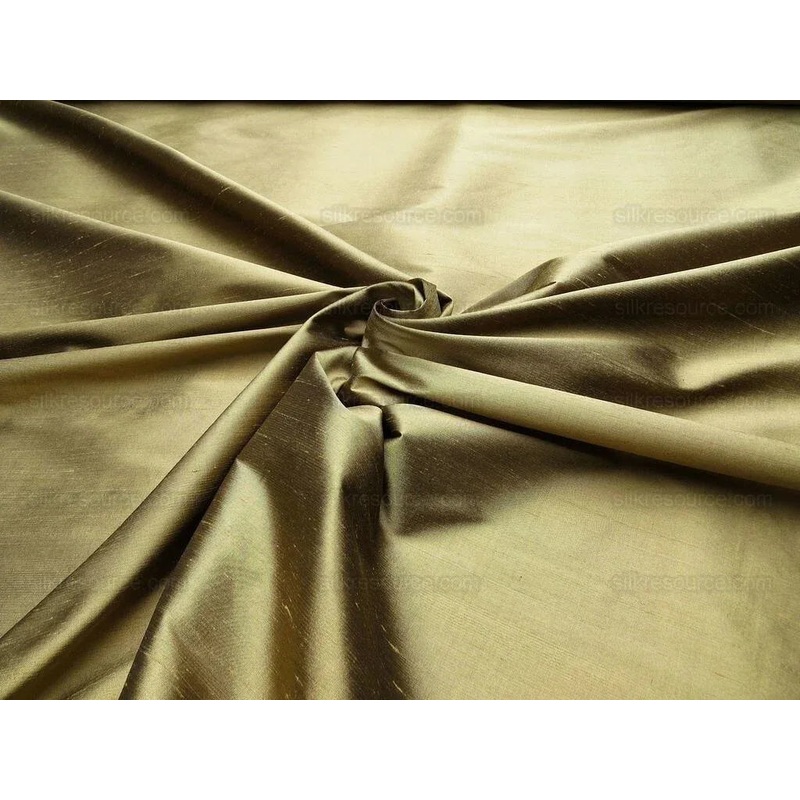 Bty Scalamandre Shangri-la 100% Silk Dupioni Coffee With Cream Brn MSRP USD 158