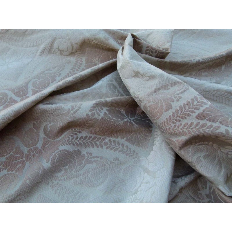 By Yard Bonaparte Taupe Scalamandre Silk Italy MSRP USD 352/Y