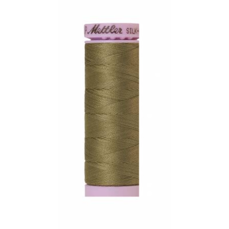 Silk-Finish 50wt Solid Cotton Thread 164yd/150M Olive Drab