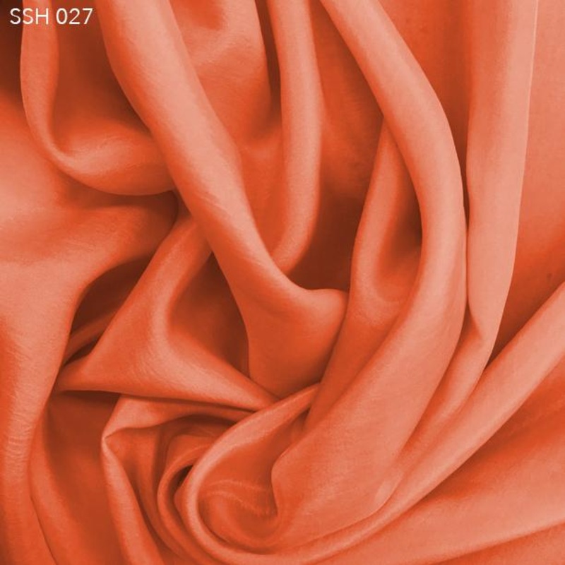 Silk Habotai (China Silk) - Coral Reef