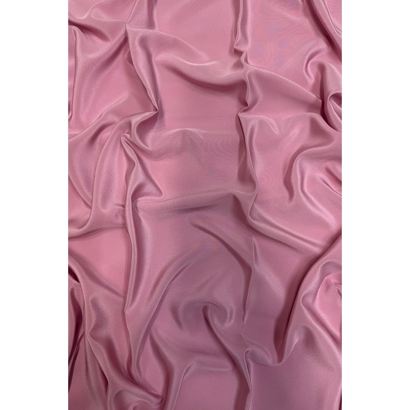 Wild Rose Silk Crepe de Chine Fabric