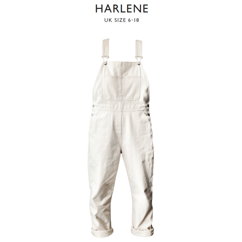 Merchant & Mills, The Harlene Dungarees PDF Pattern