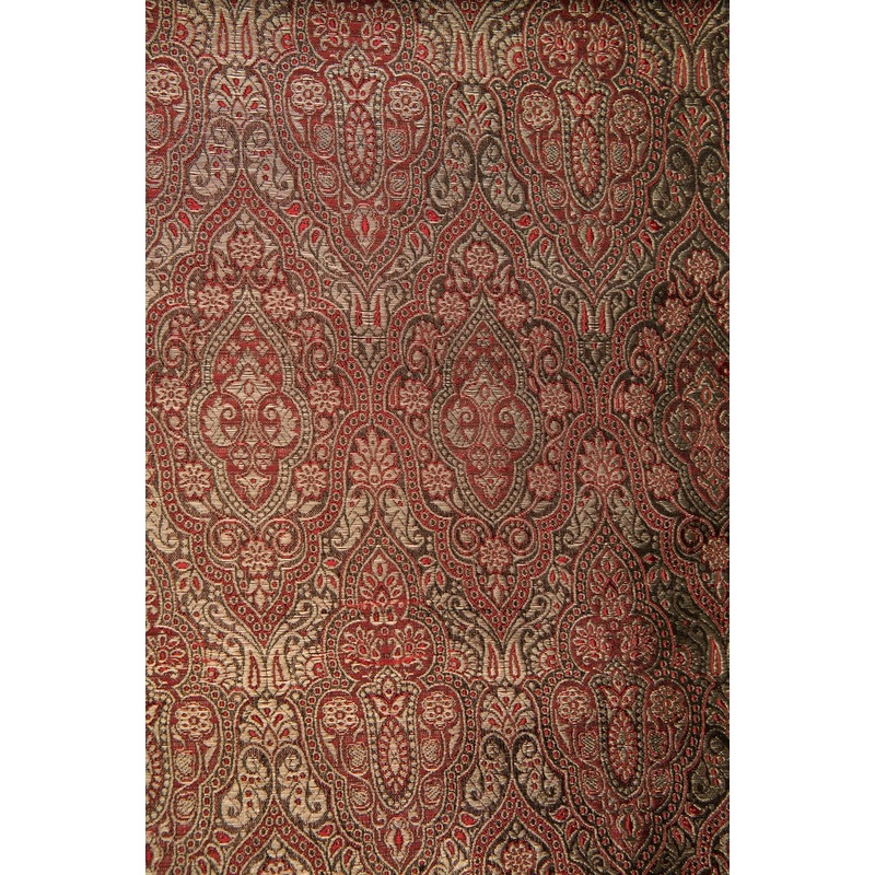 Red Silk Brocade 462 Fabric
